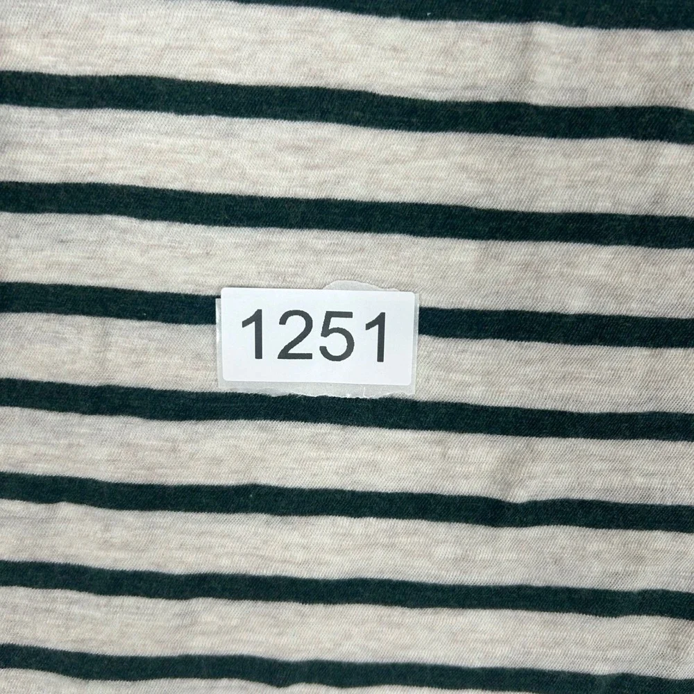 Levi's Polo Shirt Mens XL Grey Green‎ Striped Short Sleeve Cotton